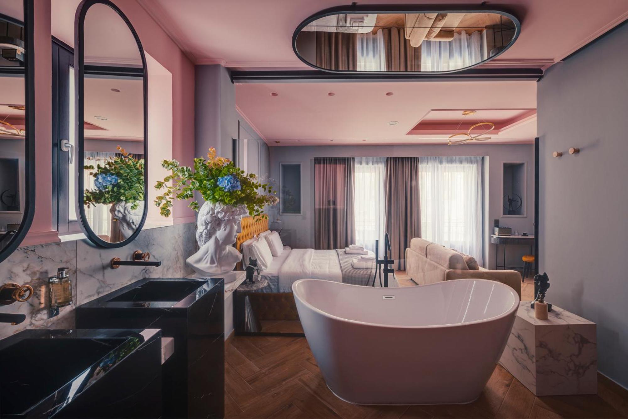 Ninemian Suites Syros Ermoupoli Dış mekan fotoğraf